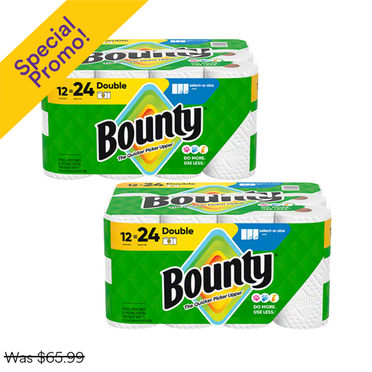BOUNTY PPR TOWELS 82-2PLY/12CT