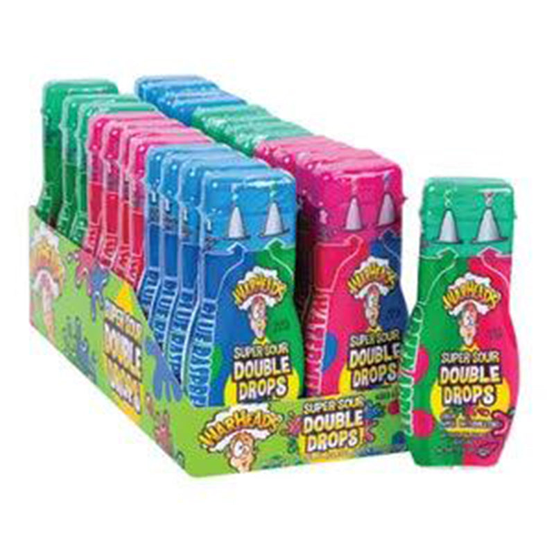 WARHEADS SUPER SOUR DOUBLE DROPS 24CT