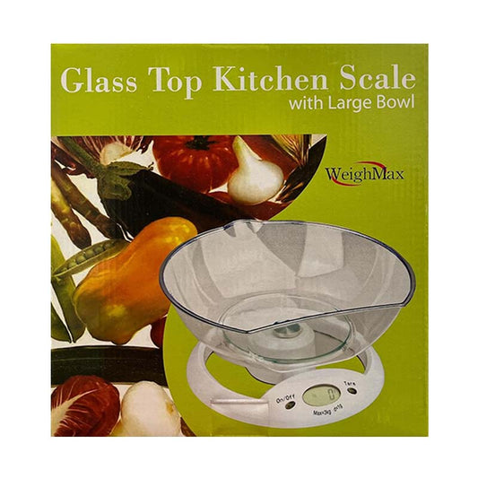 WEIGHMAX GLASS TOP KITCHEN SCALE W-5800