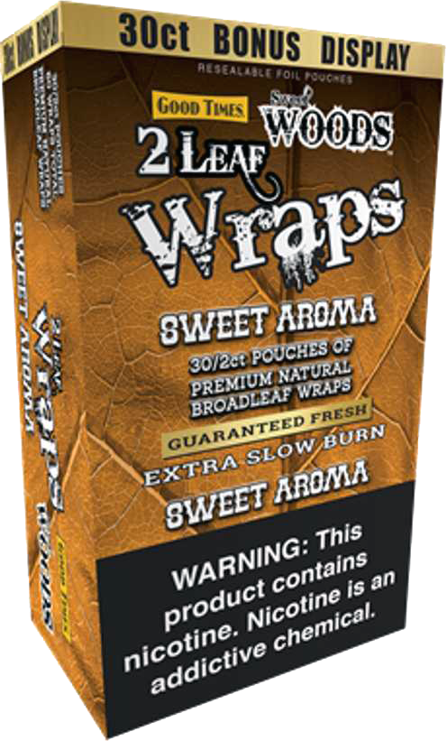 GOOD TIMES WRAPS SWEET AROM. 30CT