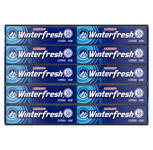 WRIGLEY'S $.50 WINTERFRESH 40CT
