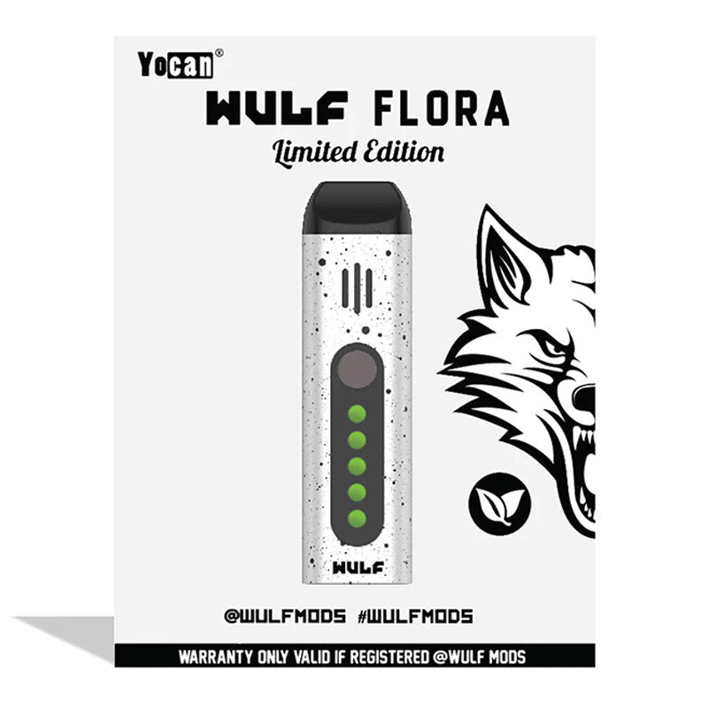 WULF FLORA - WHITE / BLACK SPATTER