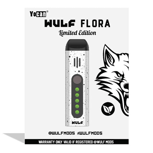WULF FLORA - WHITE / BLACK SPATTER