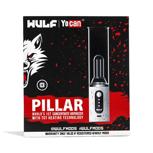 WULF PILLAR MINI E-RIG WHITE/RED