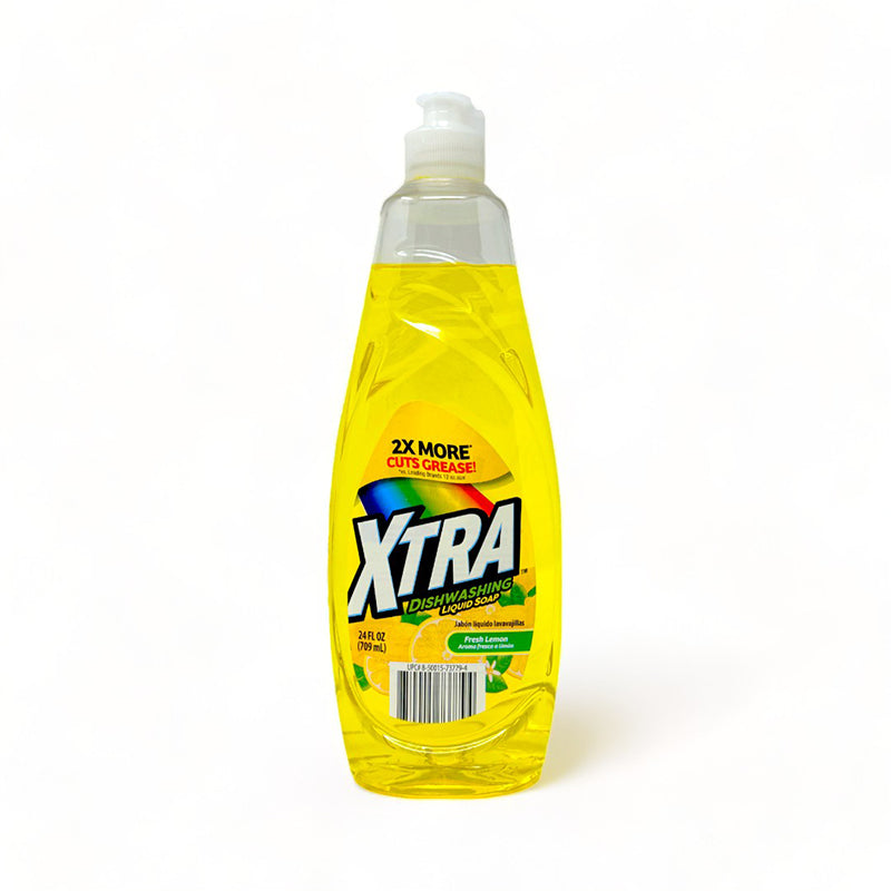 XTRA DISH LIQUID FRESH LEMON 24OZ/1CT