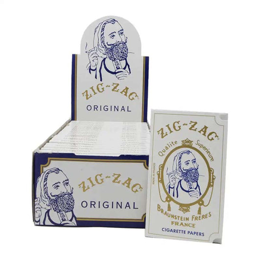 ZIG ZAG PAPERS ORIGINAL WHITE 24CT