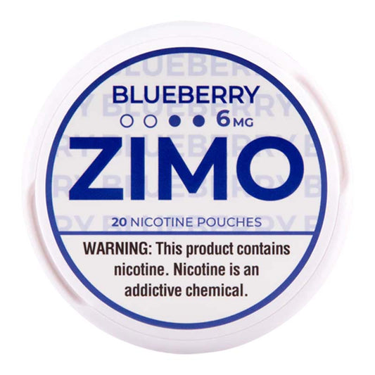 ZIMO POUCHES - BLUEBERRY 6MG