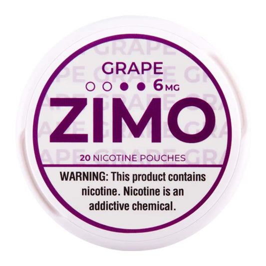 ZIMO POUCHES - GRAPE 6MG