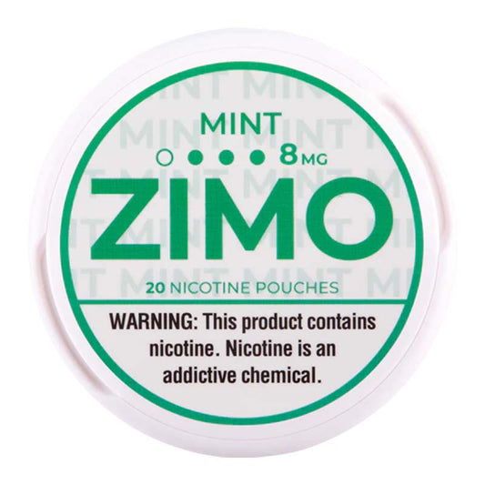 ZIMO POUCHES - MINT 8MG
