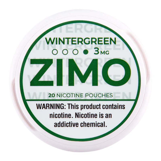 ZIMO POUCHES - WINTERGREEN 3MG