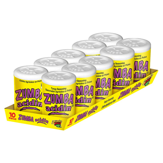 ZUMBA ACIDIN DISPLAY 10CT