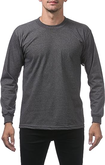PROCLUBS CHARCOAL LONG SLEEVE LGT