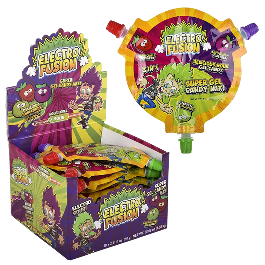 ELECTRO FUSION SOUR CANDY 12CT