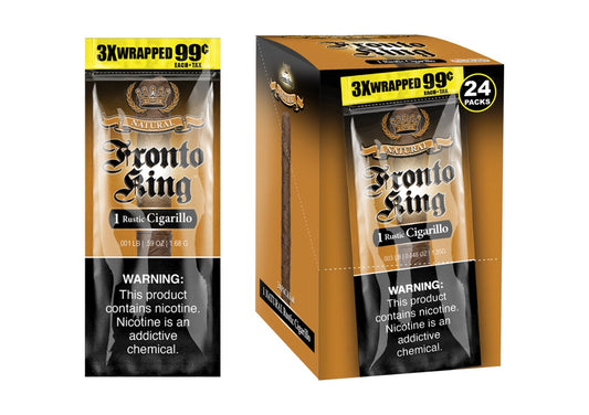 FRONTO KING CIGARILLOS NATURAL