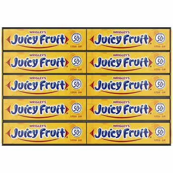 WRIGLEY'S $.50 JUICYFRUIT 40CT