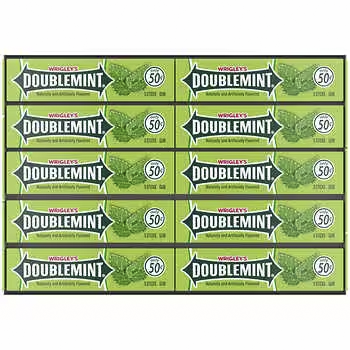 WRIGLEY'S $.50 DOUBLEMINT 40CT