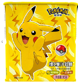 POKEMON VITA C GUMMY LMN MANG 6C